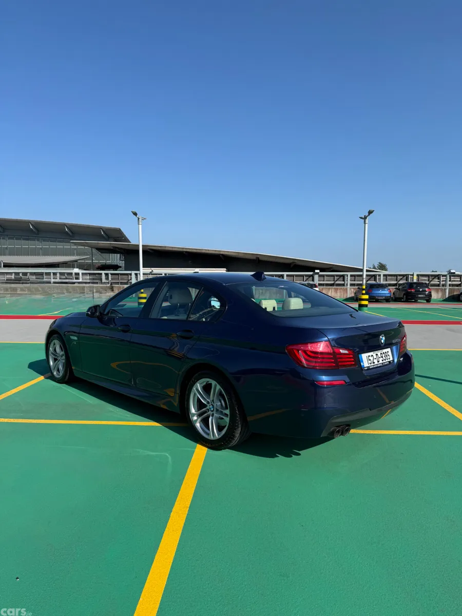 BMW 5-Series Saloon, Diesel, 2015, Blue