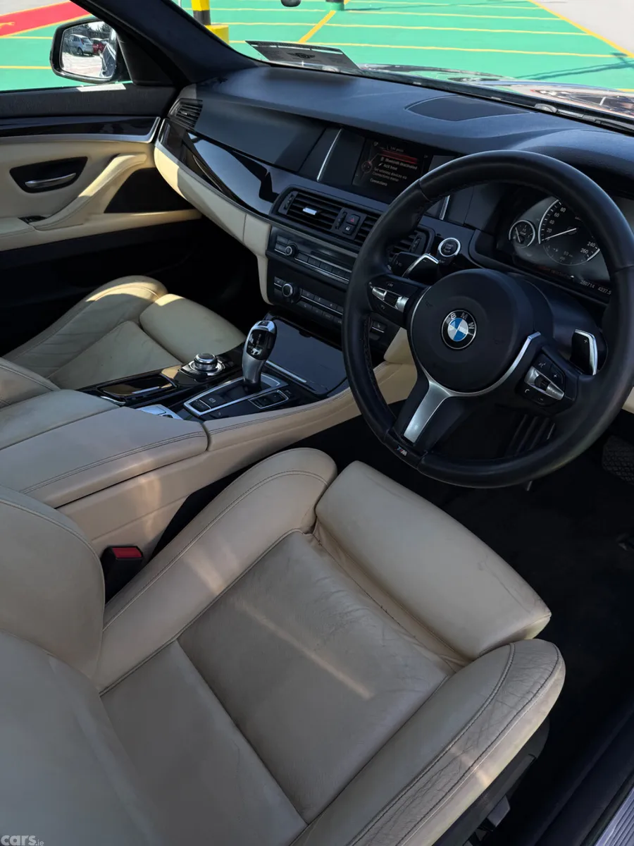 BMW 5-Series Saloon, Diesel, 2015, Blue