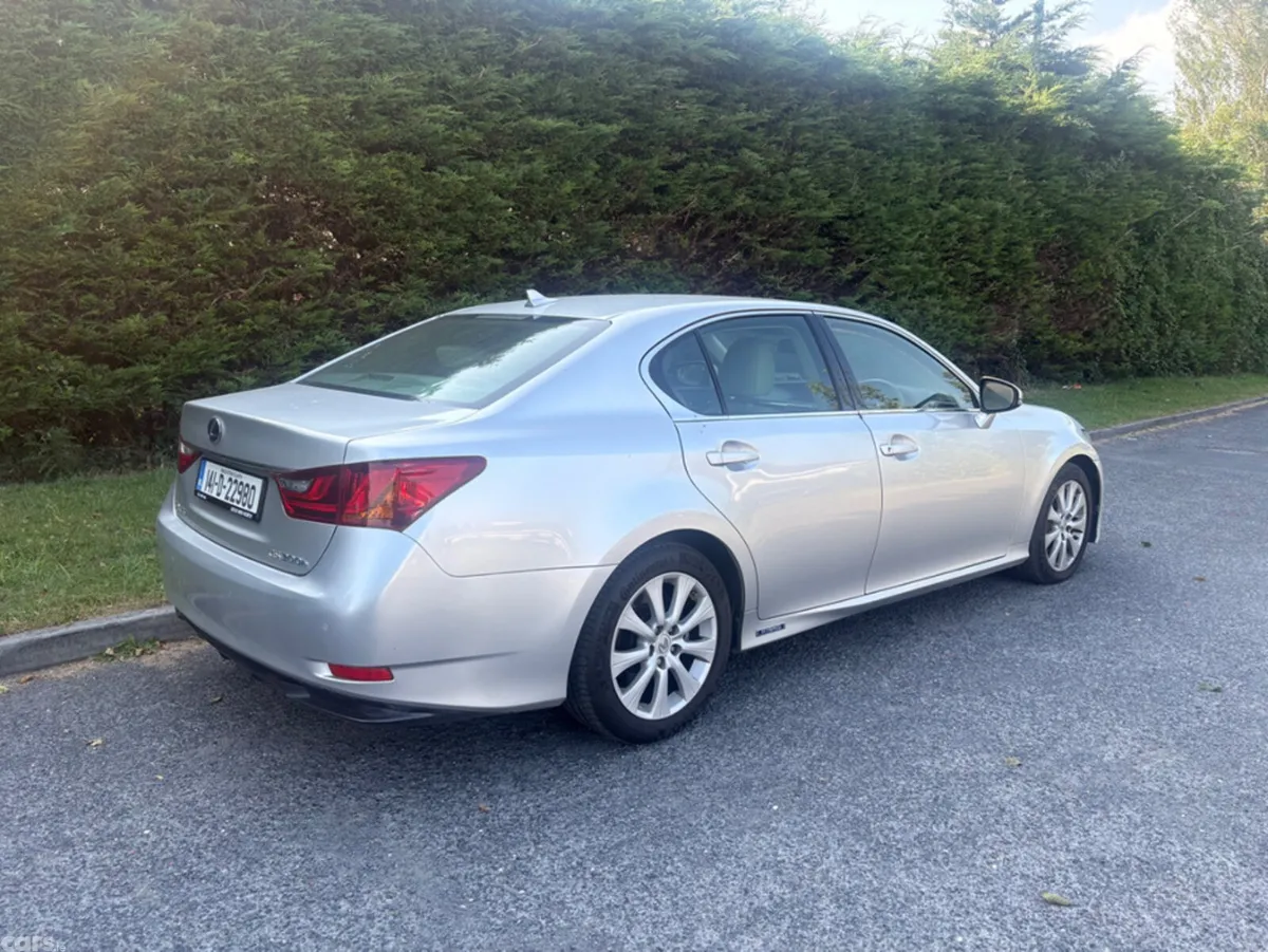 Lexus GS Saloon, Petrol Hybrid, 2014, Silver