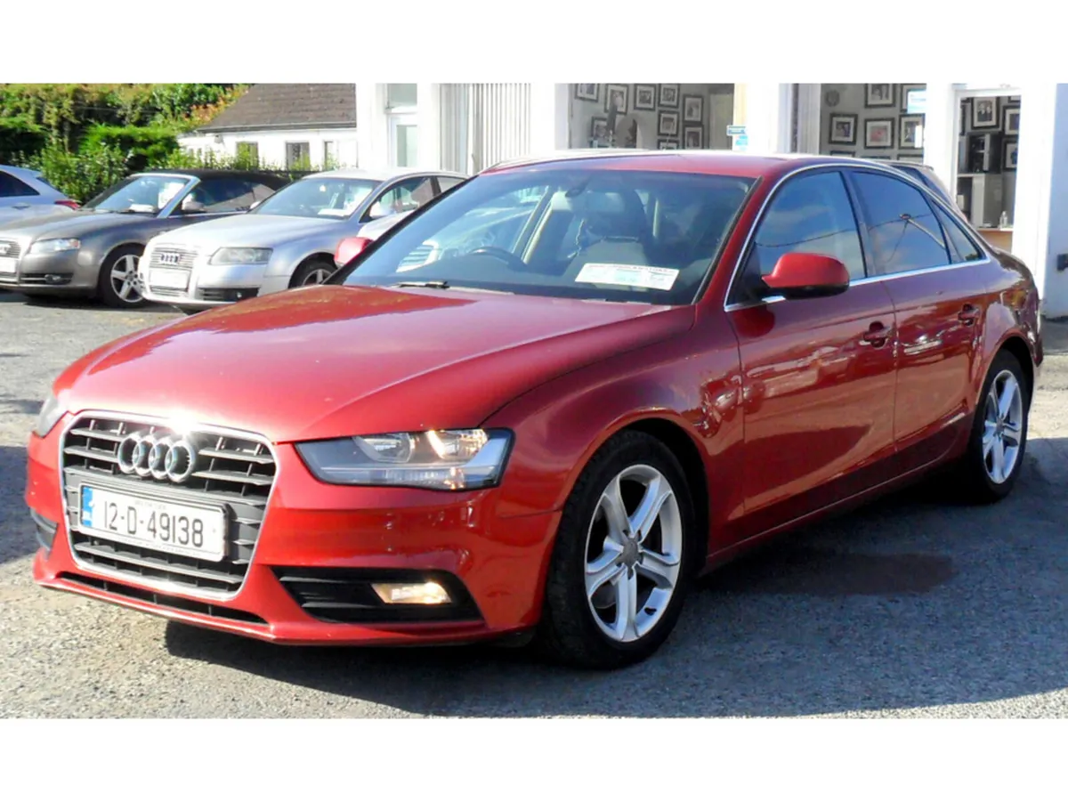 Audi A4 Saloon, Diesel, 2012, Red