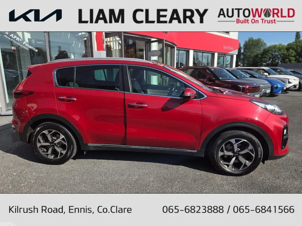 Kia Sportage MPV, Diesel, 2020, Red