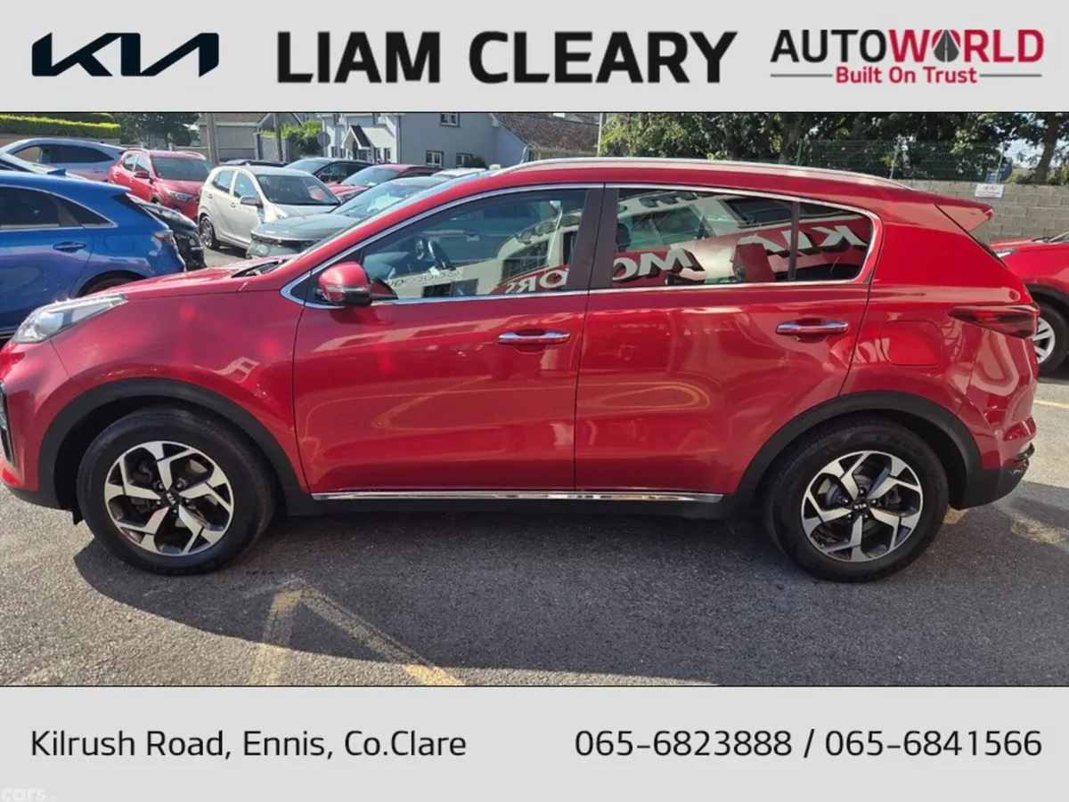 Kia Sportage MPV, Diesel, 2020, Red