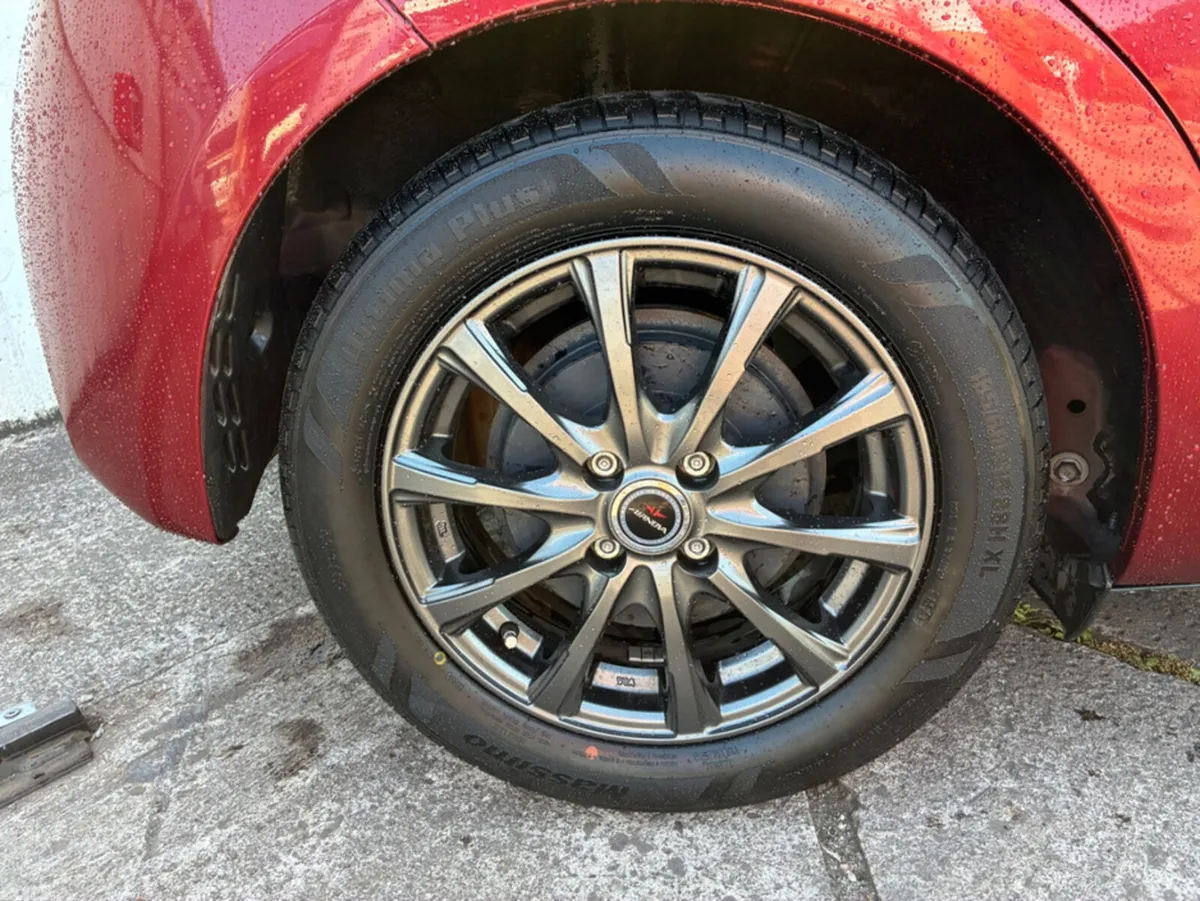 Toyota Vitz Hatchback, Petrol Hybrid, 2017, Red