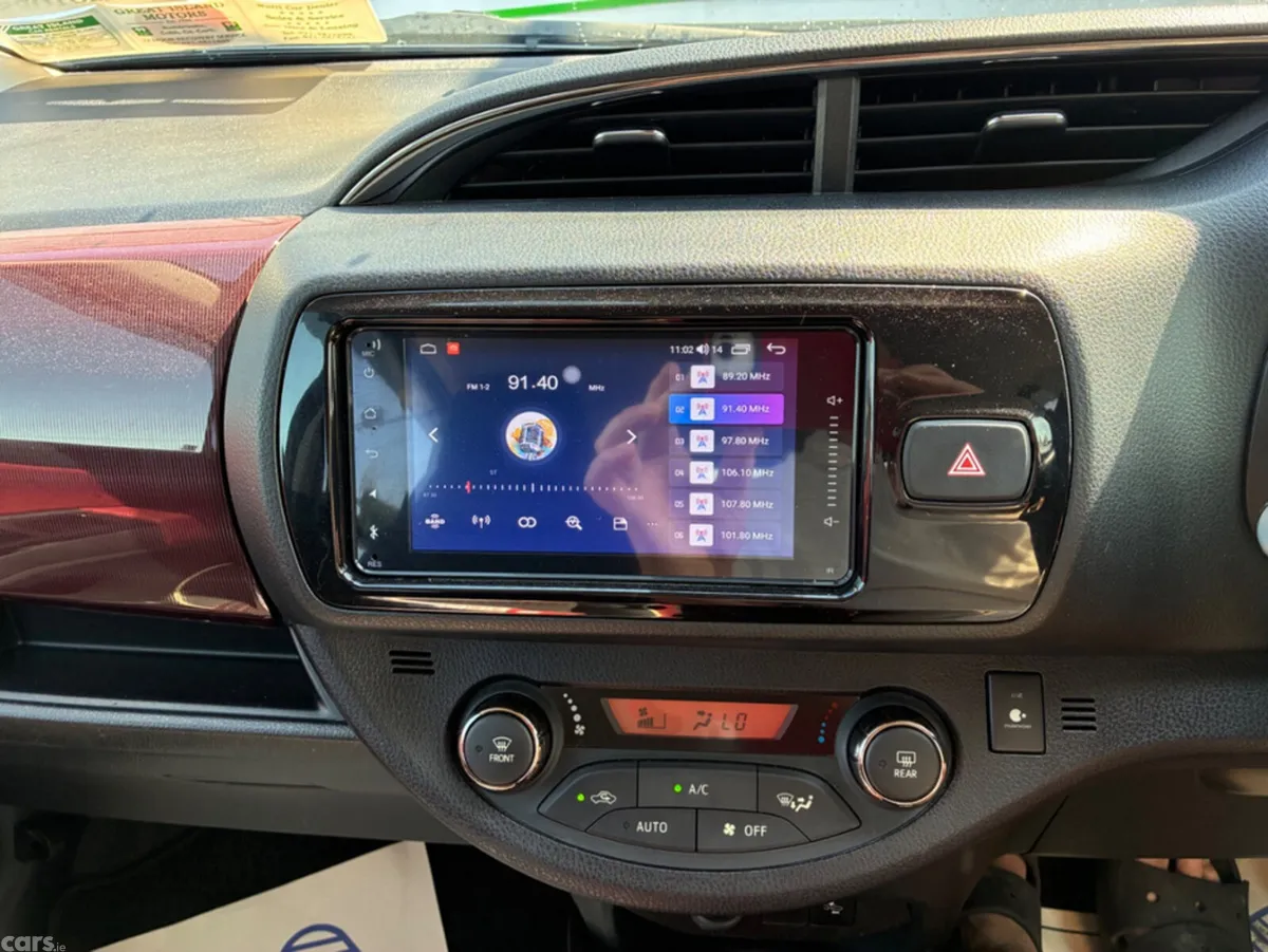 Toyota Vitz Hatchback, Petrol Hybrid, 2017, Red