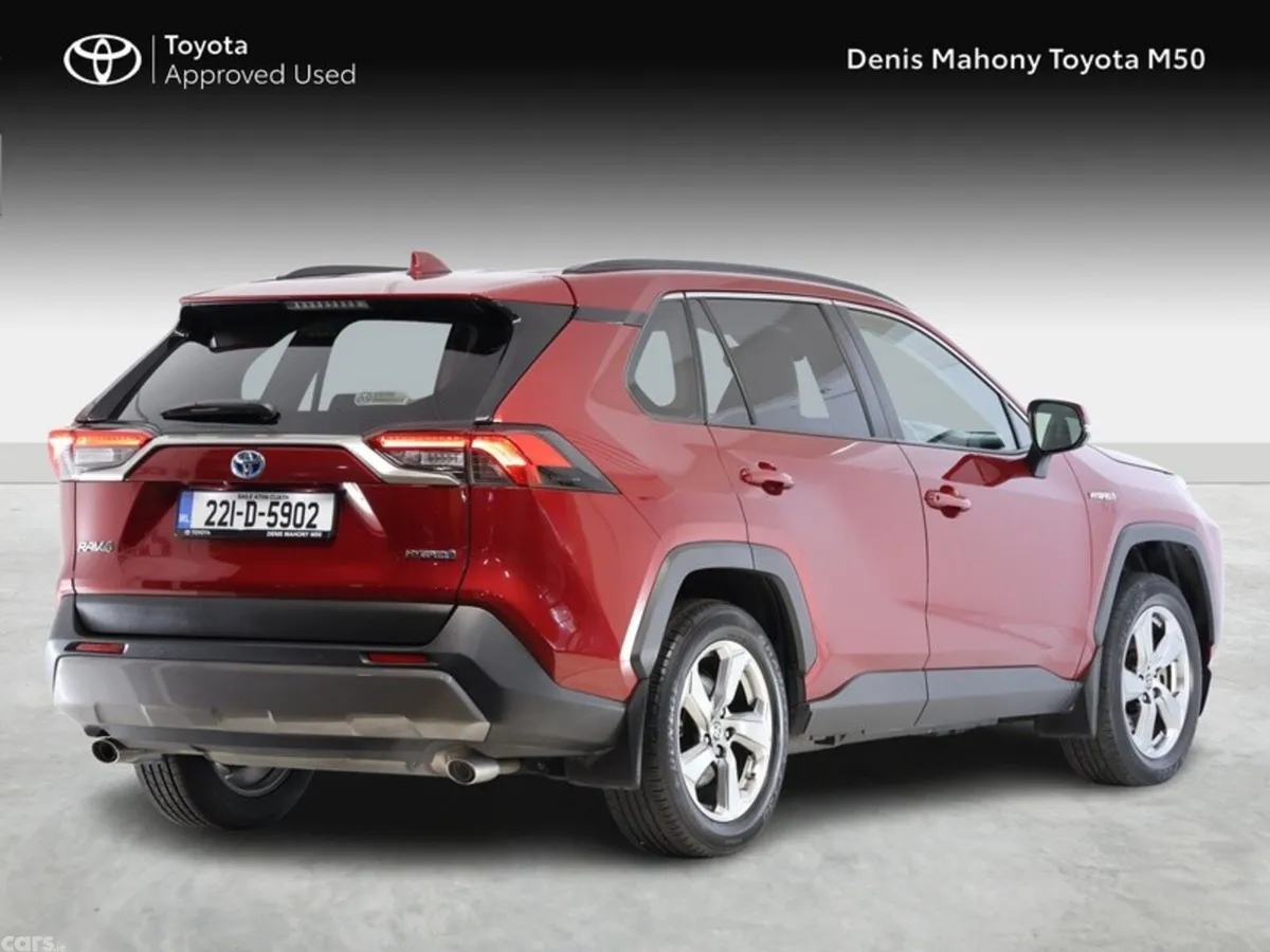 Toyota RAV4 SUV, Petrol Hybrid, 2022, Red