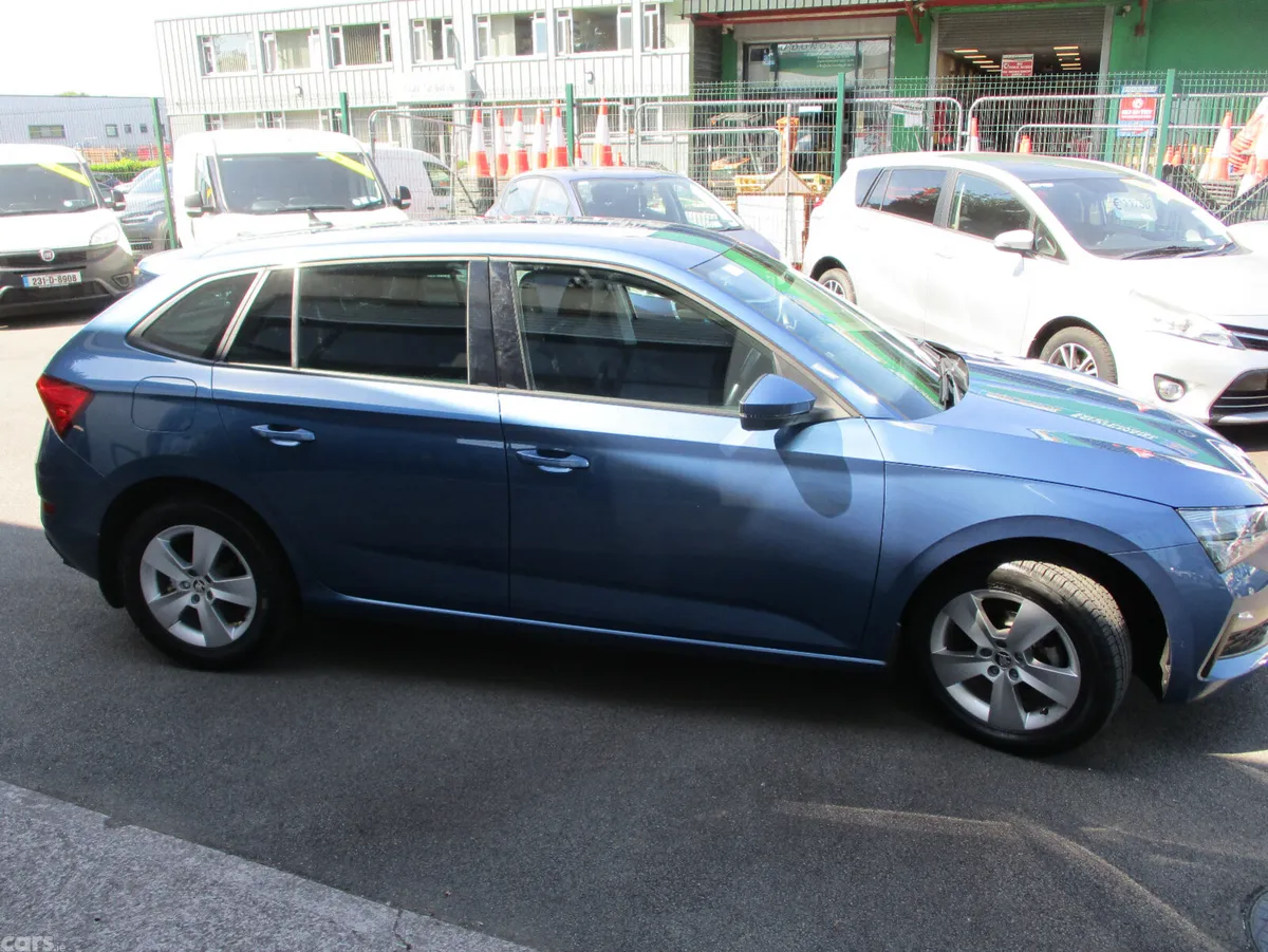 Skoda Scala Hatchback, Petrol, 2022, Blue