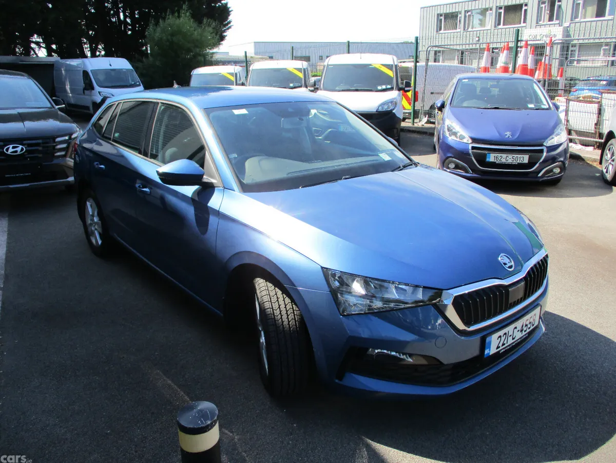 Skoda Scala Hatchback, Petrol, 2022, Blue