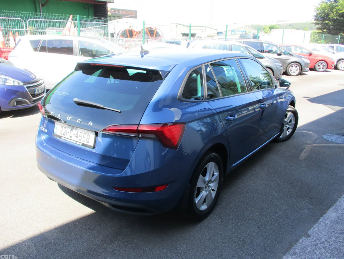 Skoda Scala Hatchback, Petrol, 2022, Blue