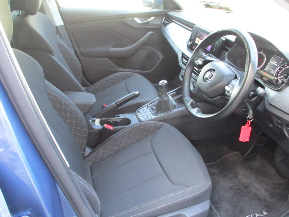 Skoda Scala Hatchback, Petrol, 2022, Blue