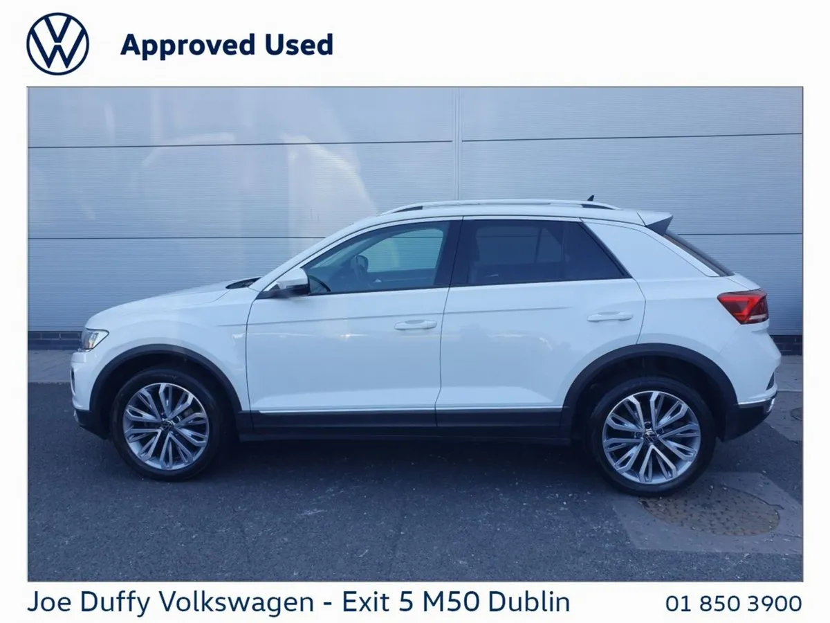 Volkswagen T-Roc SUV, Petrol, 2021, White