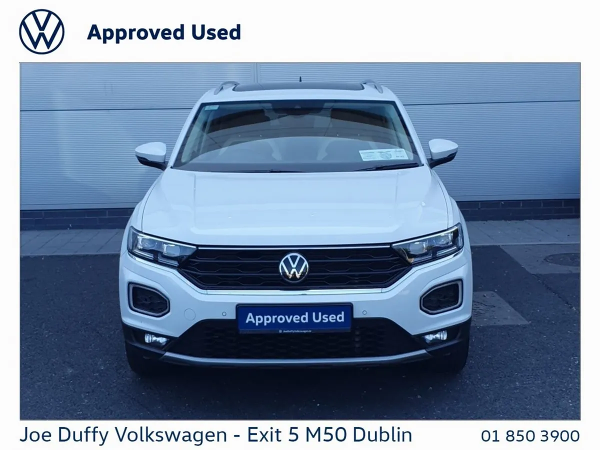 Volkswagen T-Roc SUV, Petrol, 2021, White