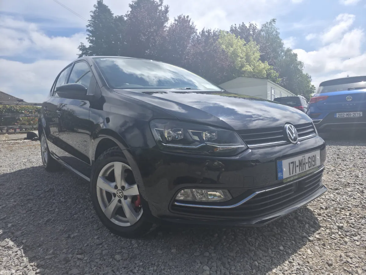 Volkswagen Polo Hatchback, Petrol, 2017, Black