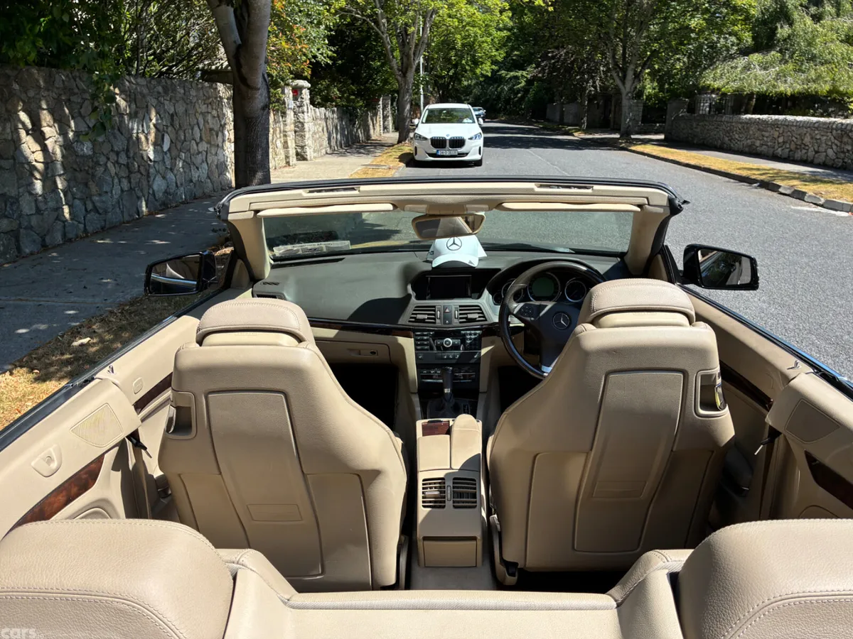 Mercedes-Benz E-Class Convertible, Diesel, 2010, Black