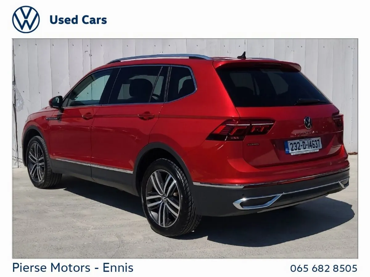 Volkswagen Tiguan Allspace SUV, Diesel, 2023, Red