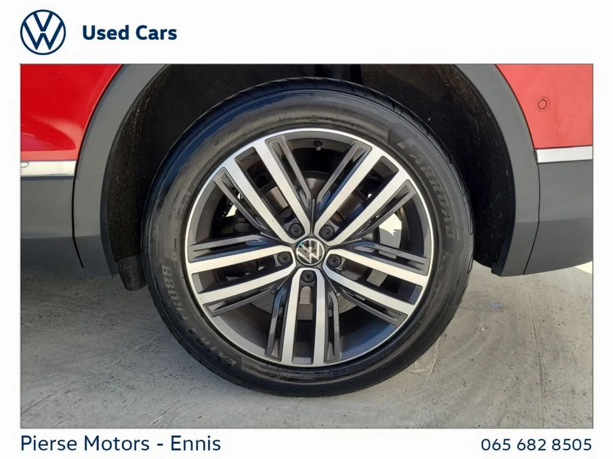Volkswagen Tiguan Allspace SUV, Diesel, 2023, Red