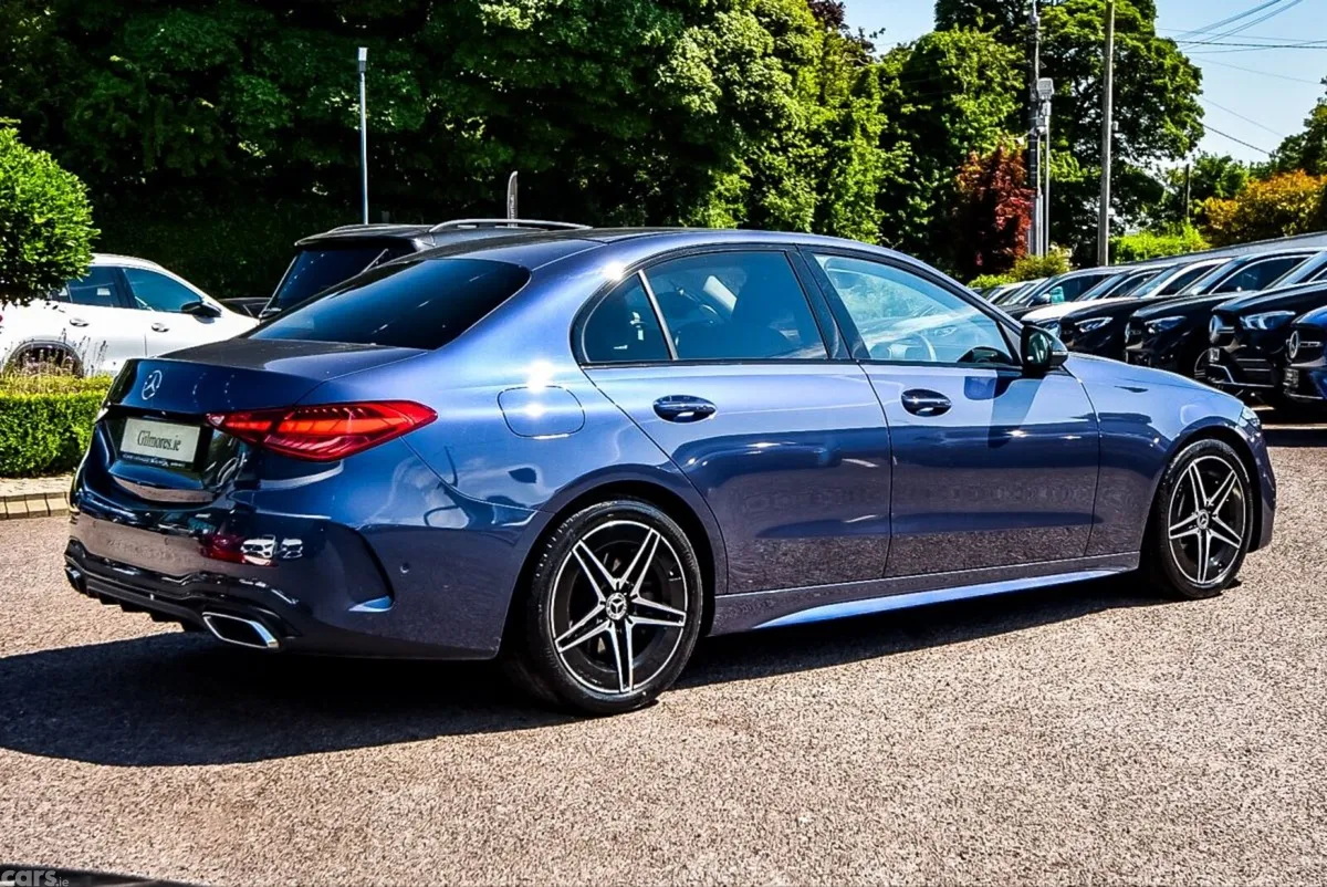 Mercedes-Benz C-Class Saloon, Diesel Hybrid, 2024, Blue
