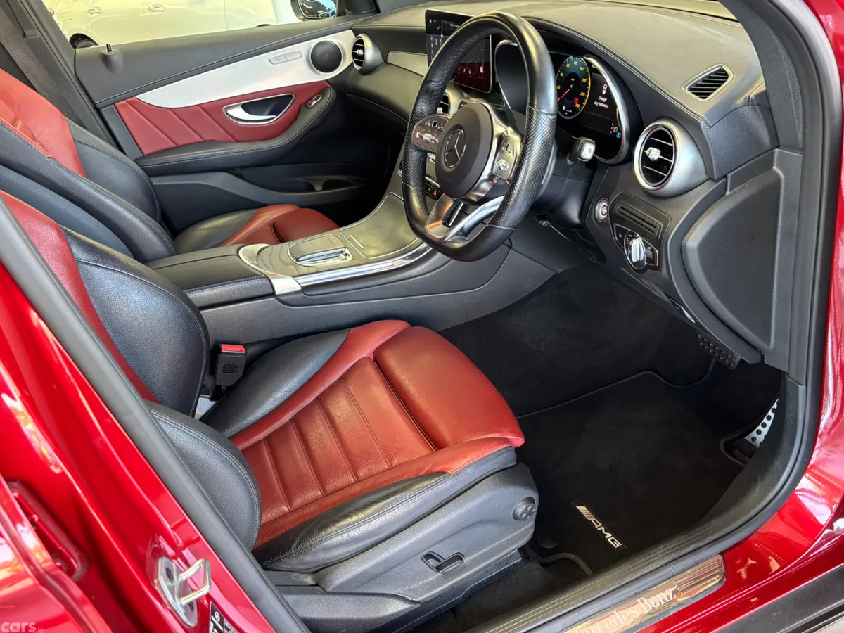 Mercedes-Benz GLC SUV, Diesel Plug-in Hybrid, 2022, Red