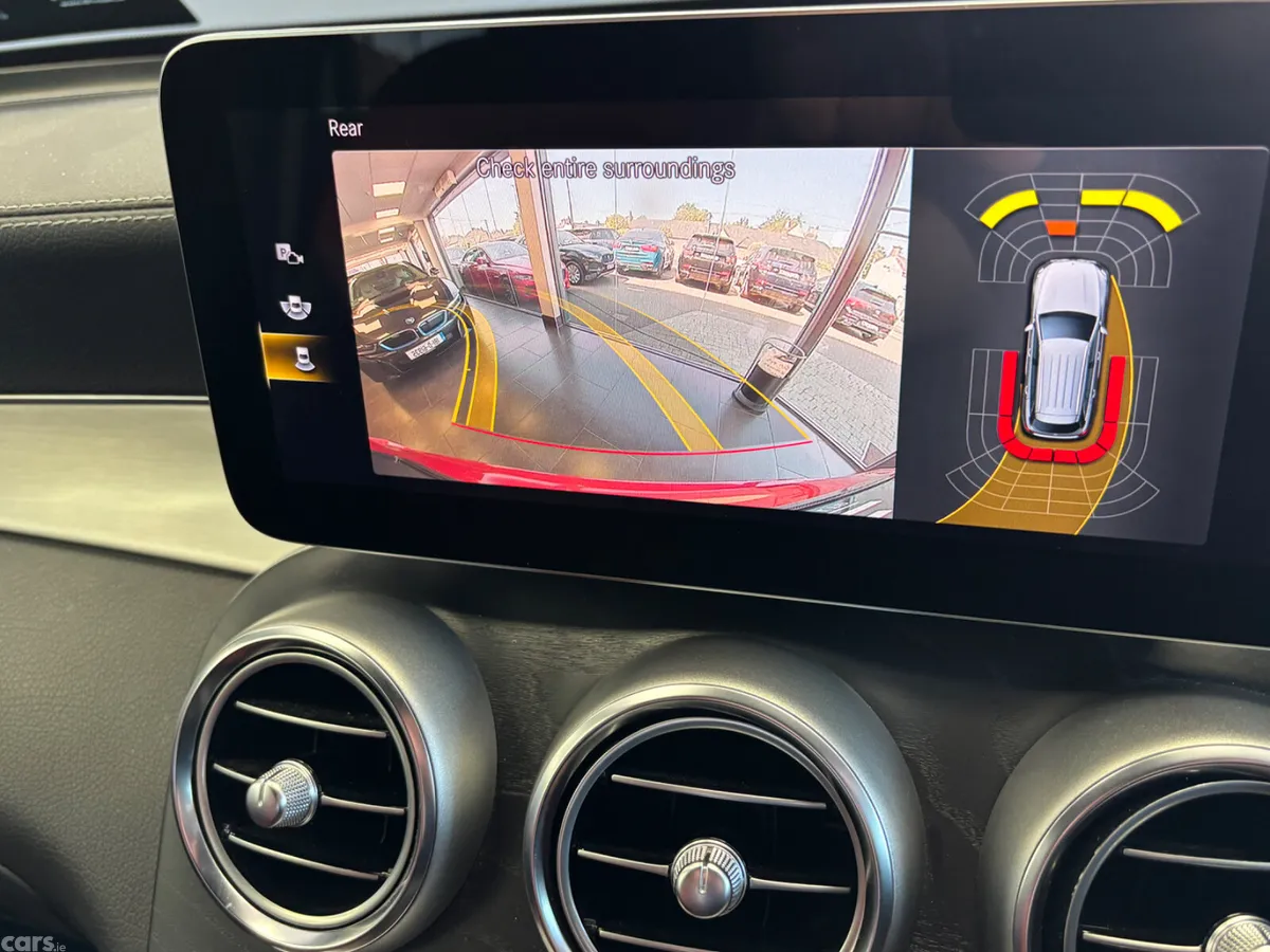 Mercedes-Benz GLC SUV, Diesel Plug-in Hybrid, 2022, Red