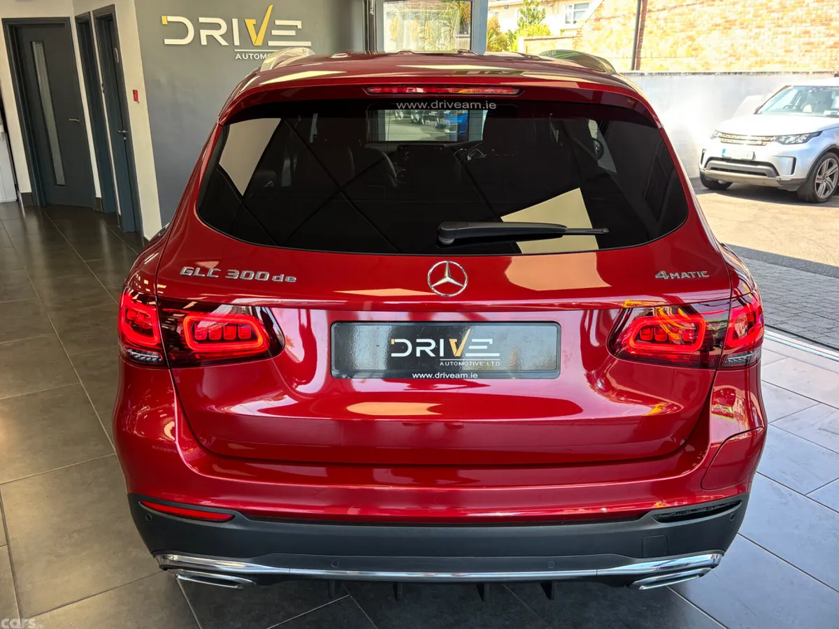 Mercedes-Benz GLC SUV, Diesel Plug-in Hybrid, 2022, Red
