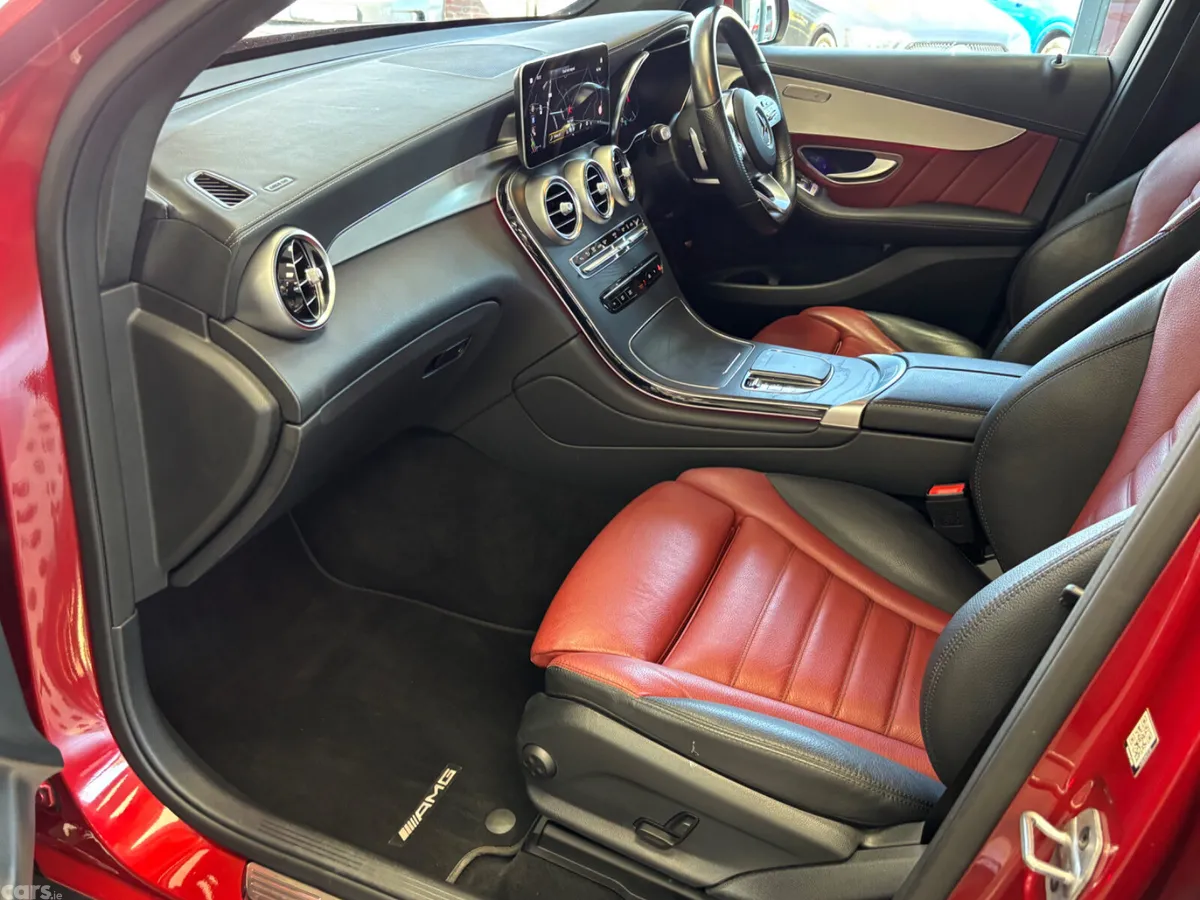 Mercedes-Benz GLC SUV, Diesel Plug-in Hybrid, 2022, Red