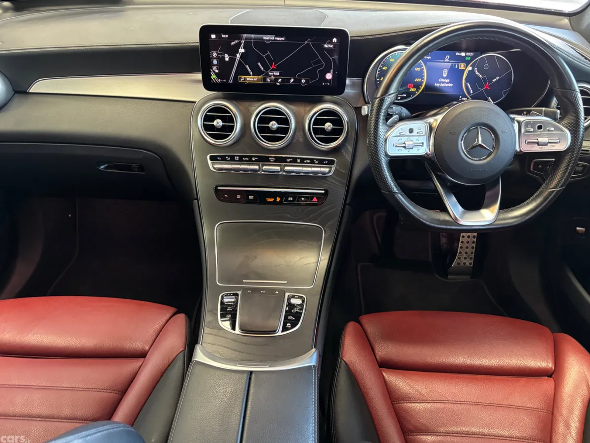 Mercedes-Benz GLC SUV, Diesel Plug-in Hybrid, 2022, Red