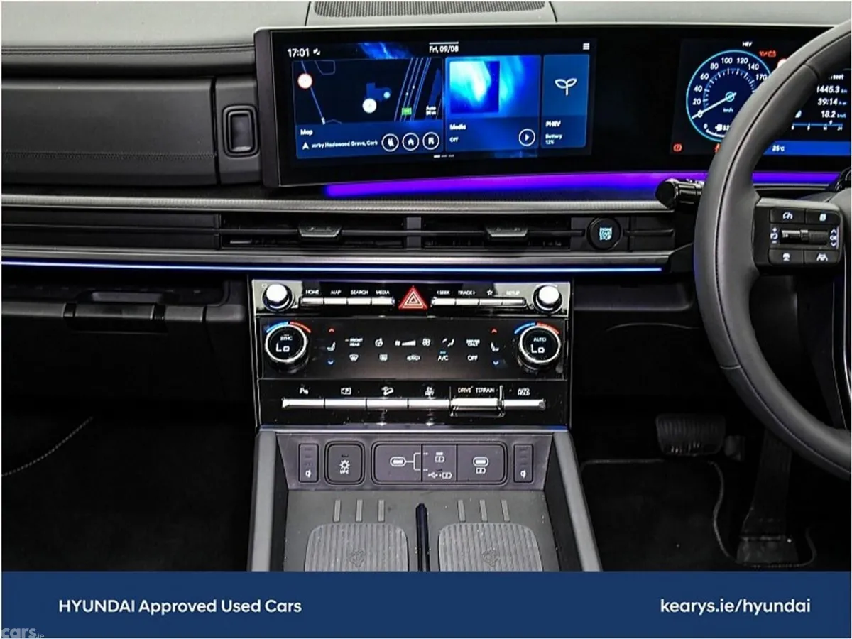 Hyundai Santa Fe SUV, Petrol Plug-in Hybrid, 2026, Blue