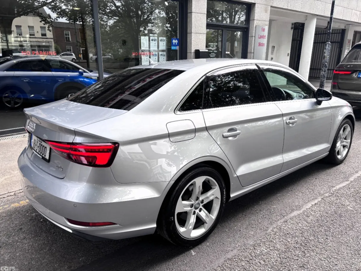 Audi A3 Saloon, Petrol, 2018, Silver