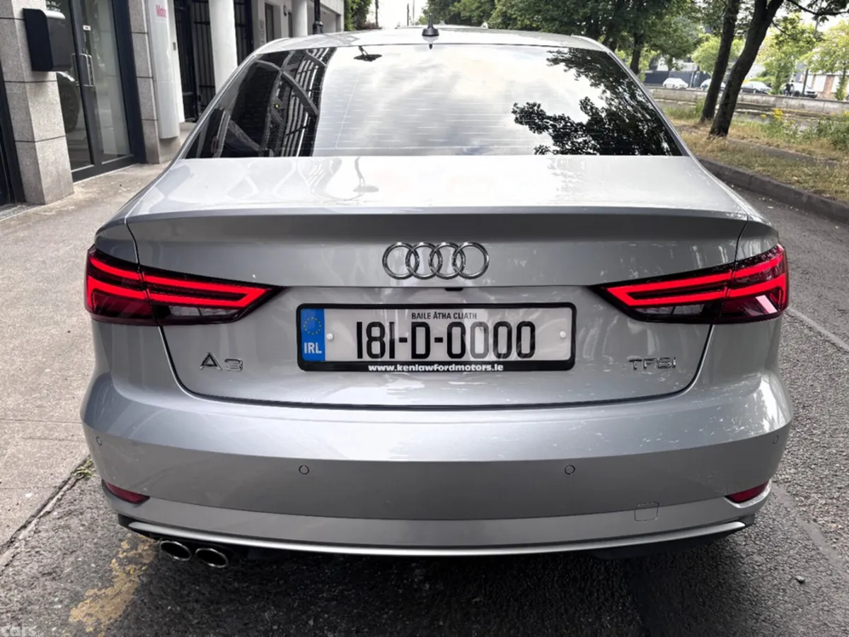 Audi A3 Saloon, Petrol, 2018, Silver