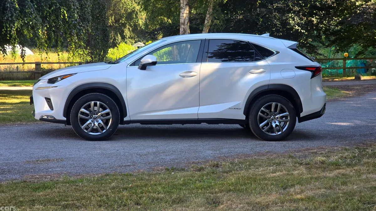 Lexus NX SUV, Petrol Hybrid, 2019, White