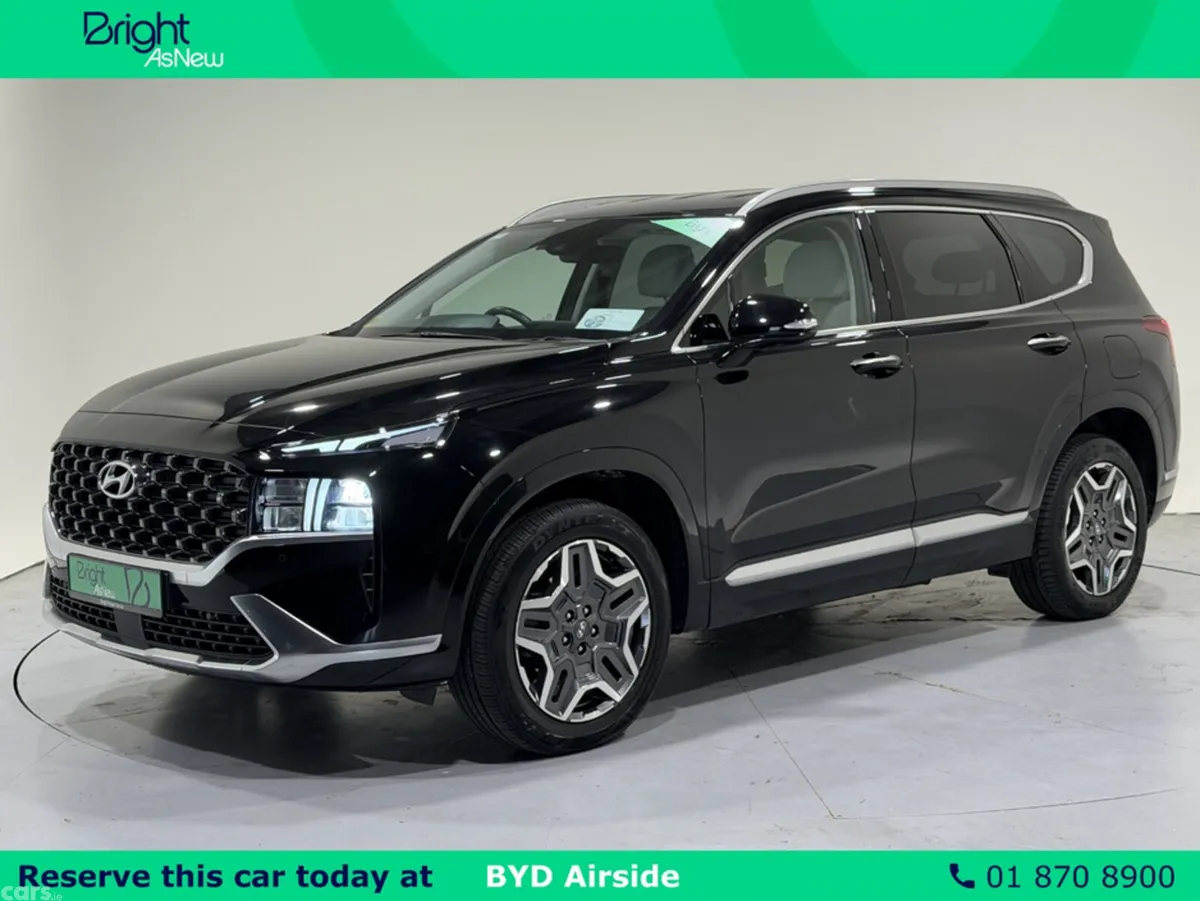Hyundai Santa Fe SUV, Petrol Plug-in Hybrid, 2023, Black