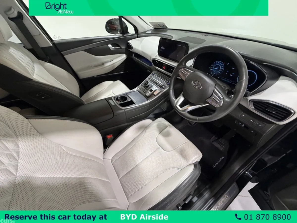 Hyundai Santa Fe SUV, Petrol Plug-in Hybrid, 2023, Black