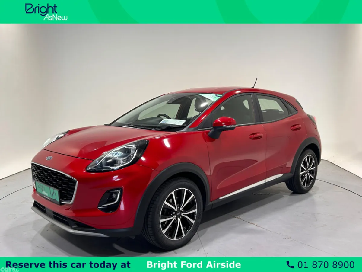 Ford Puma MPV, Petrol Hybrid, 2023, Red