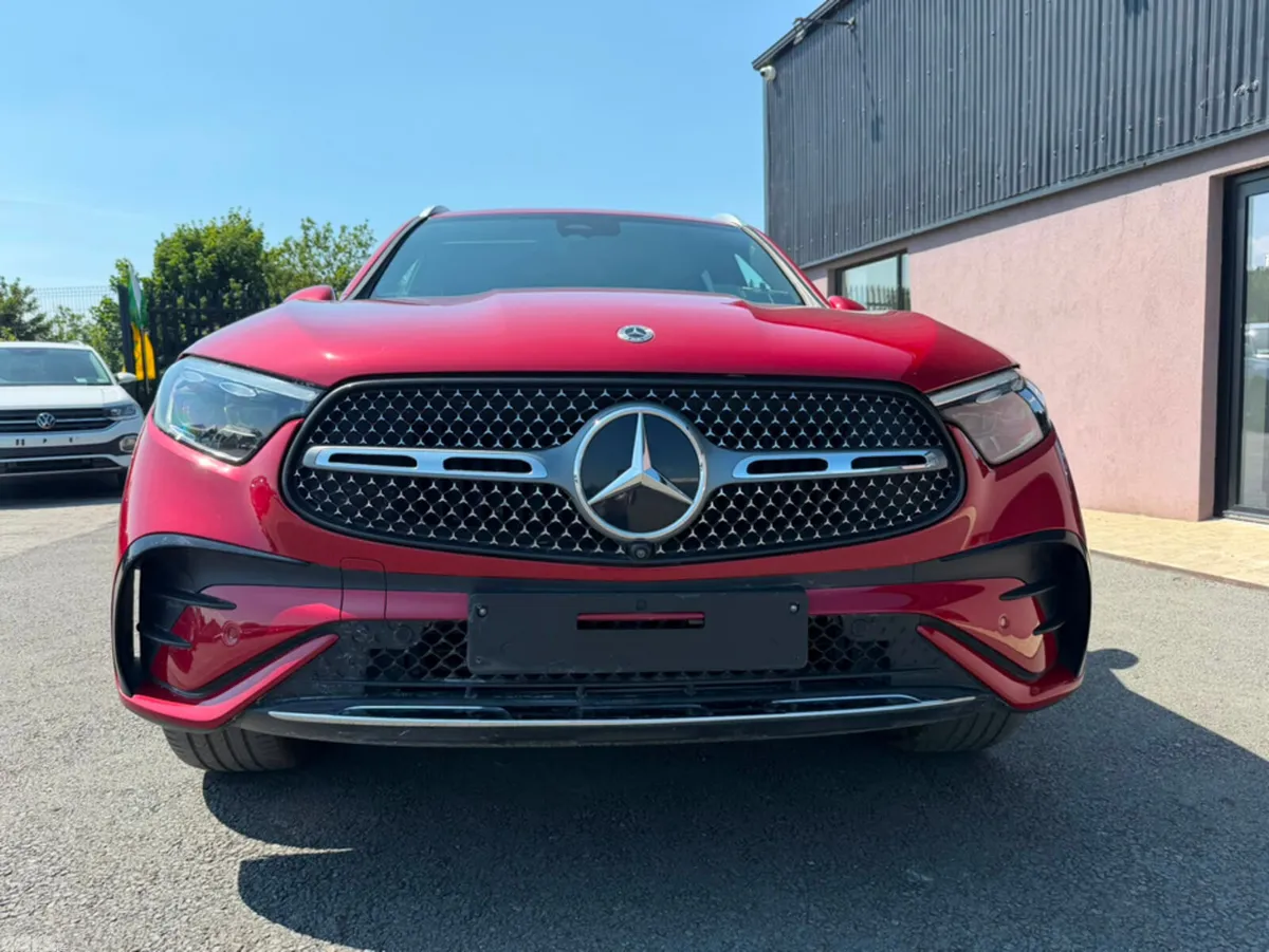 Mercedes-Benz GLC SUV, Diesel Plug-in Hybrid, 2024, Red