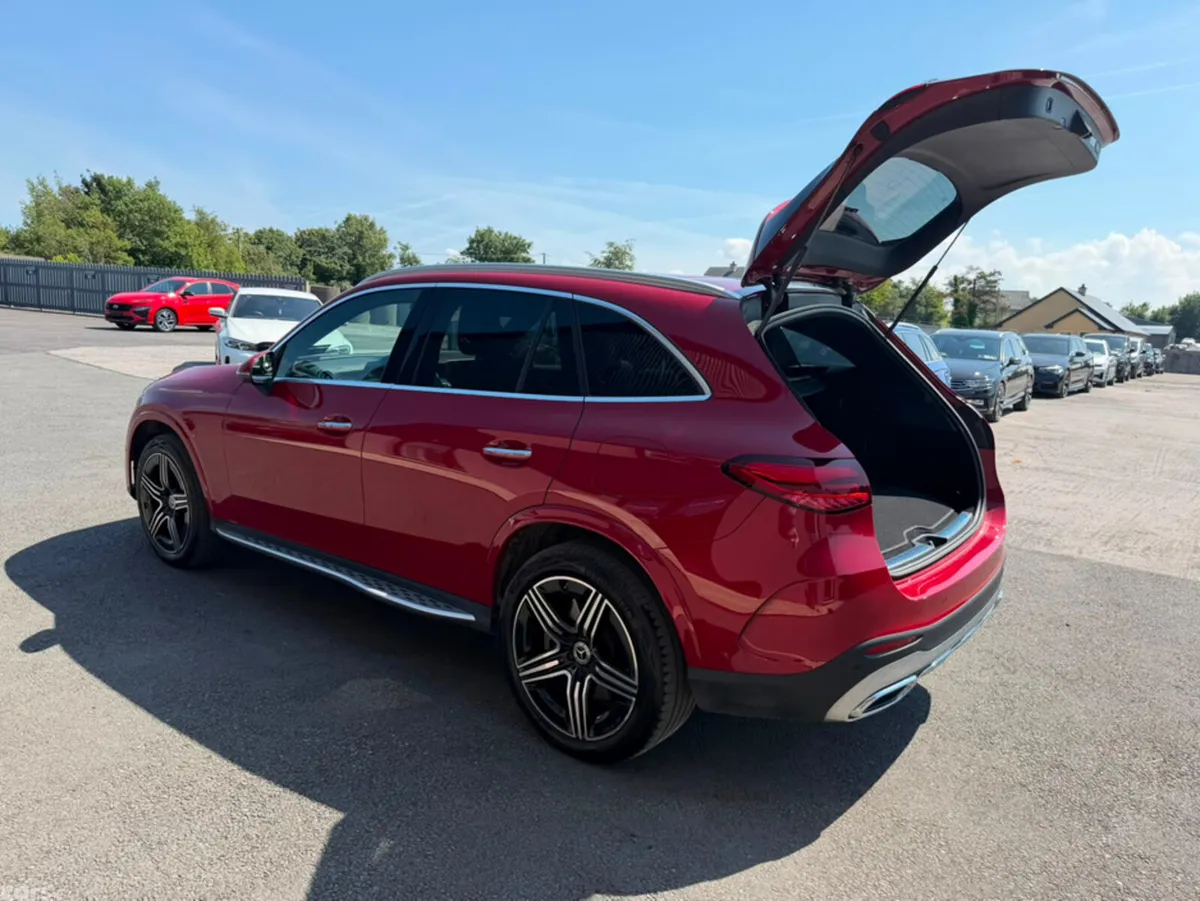 Mercedes-Benz GLC SUV, Diesel Plug-in Hybrid, 2024, Red