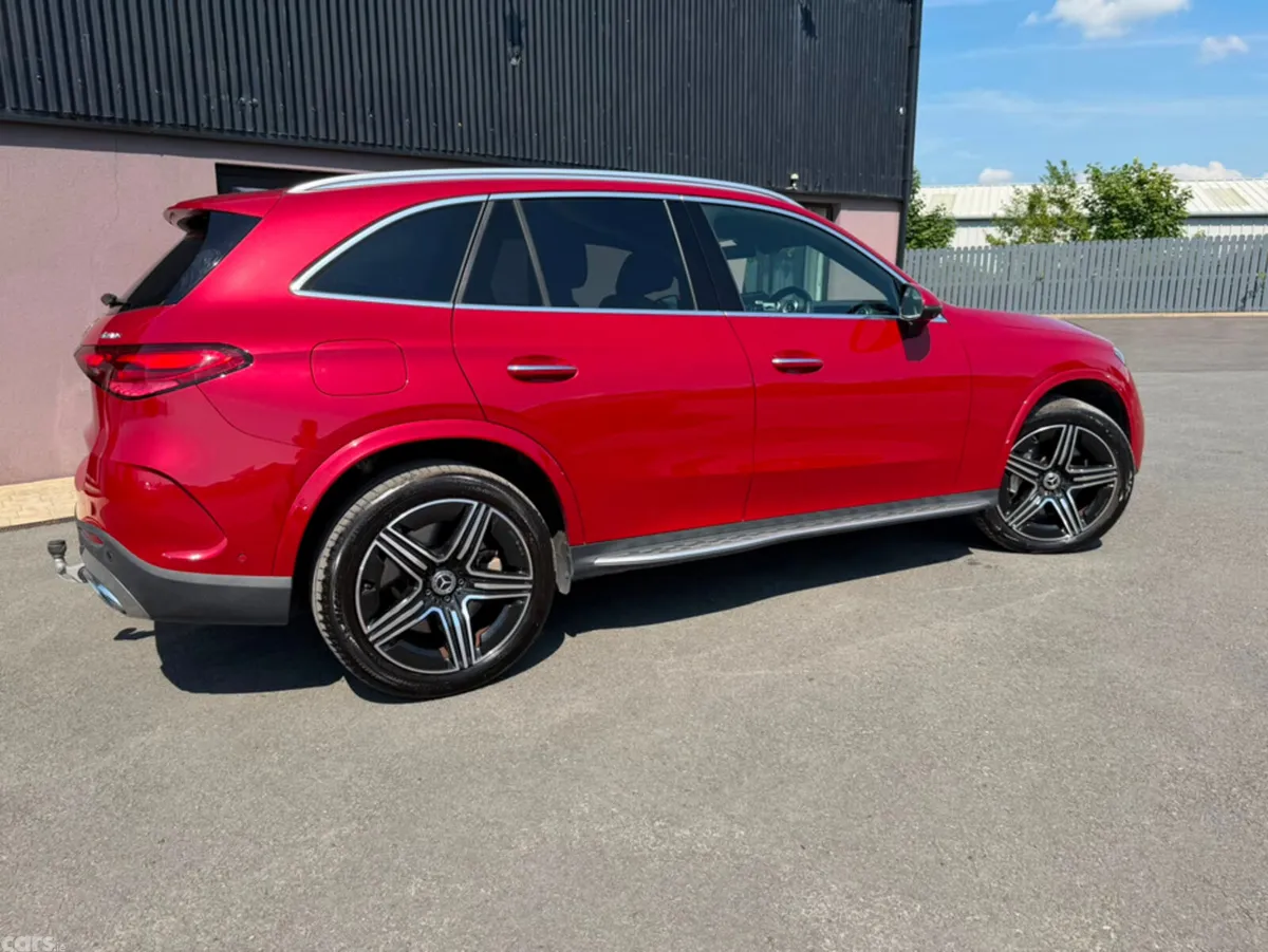 Mercedes-Benz GLC SUV, Diesel Plug-in Hybrid, 2024, Red