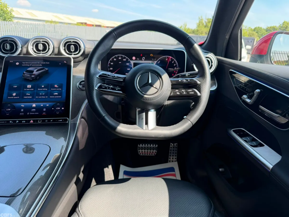 Mercedes-Benz GLC SUV, Diesel Plug-in Hybrid, 2024, Red