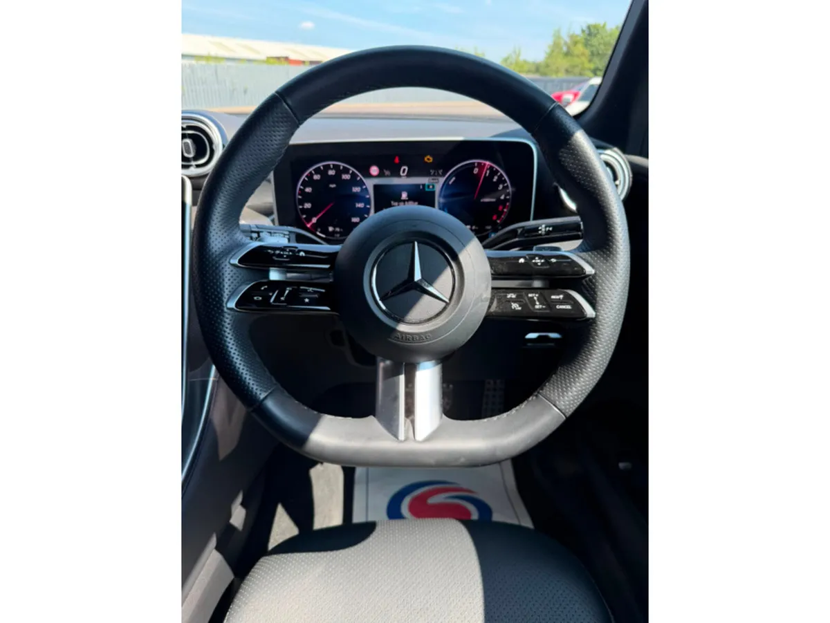 Mercedes-Benz GLC SUV, Diesel Plug-in Hybrid, 2024, Red