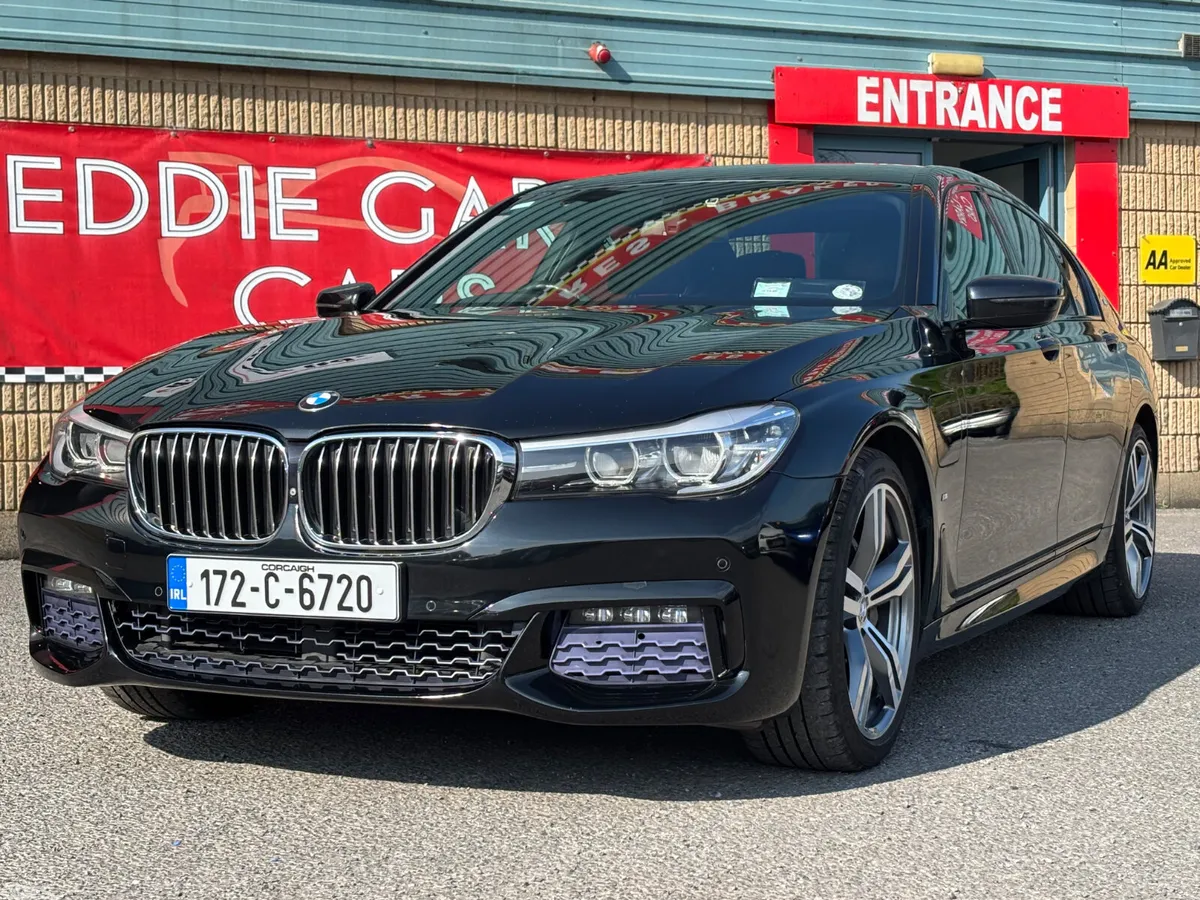 BMW 7-Series Saloon, Petrol Plug-in Hybrid, 2017, Black