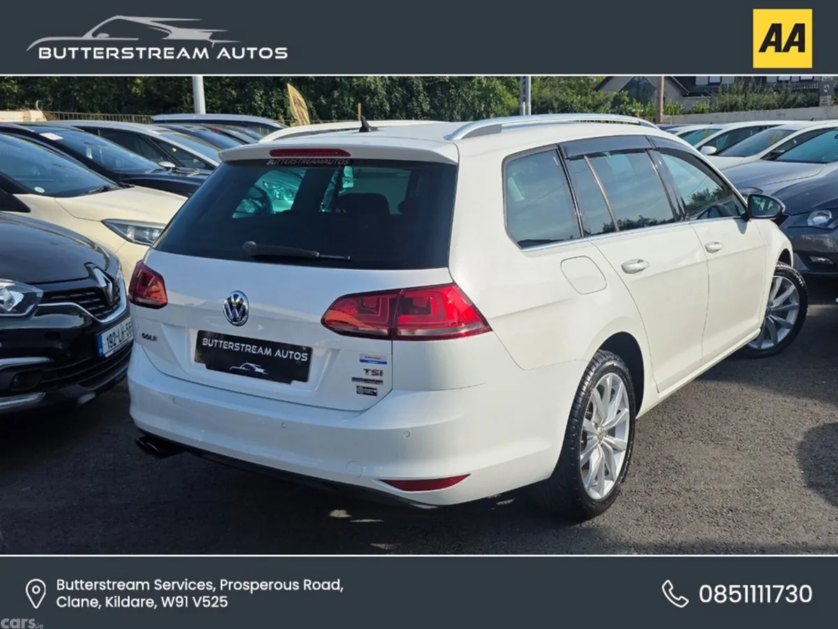 Volkswagen Golf Estate, Petrol, 2014, White