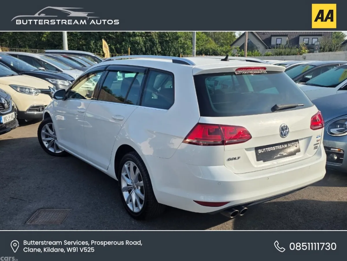 Volkswagen Golf Estate, Petrol, 2014, White