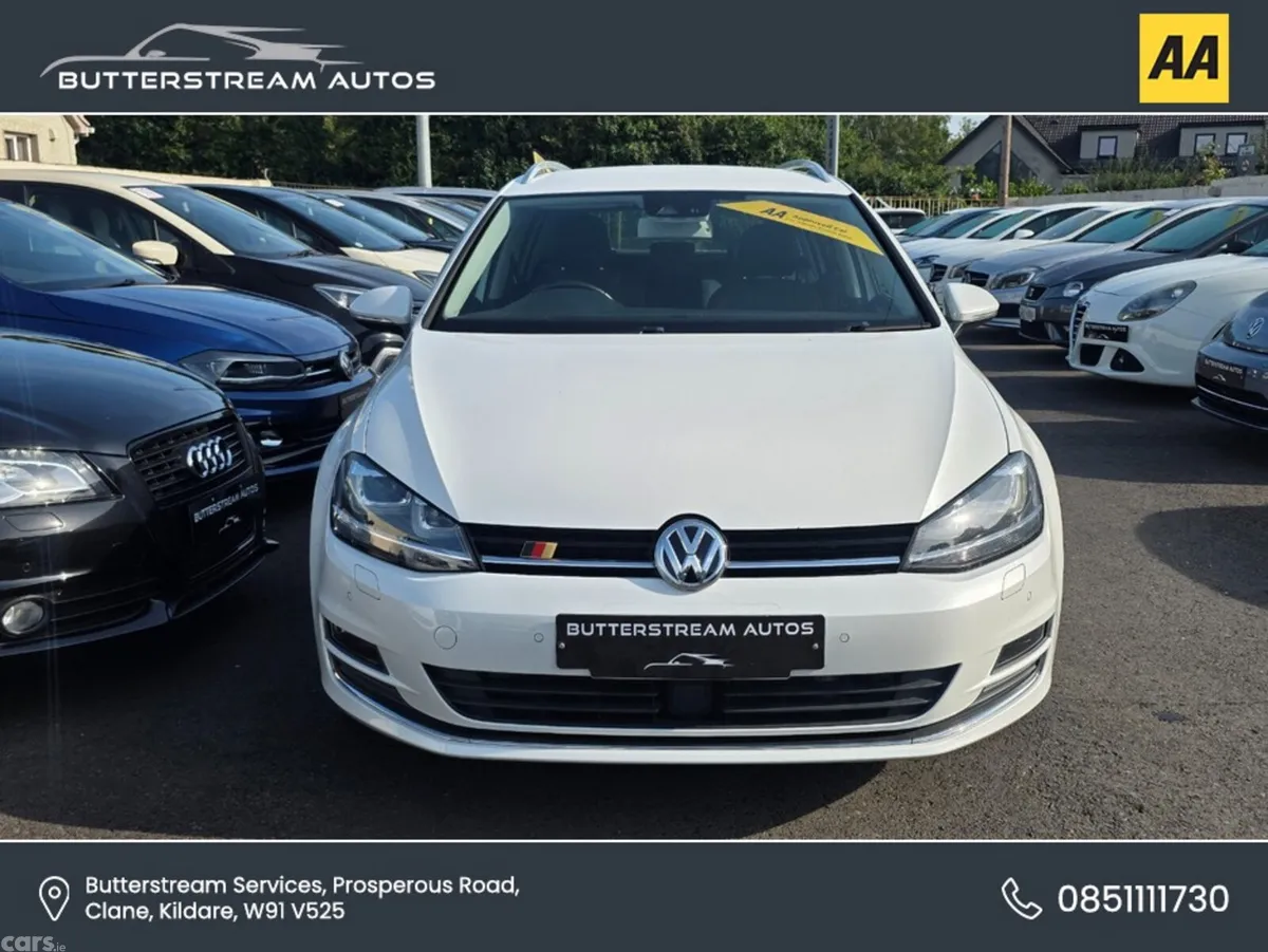 Volkswagen Golf Estate, Petrol, 2014, White