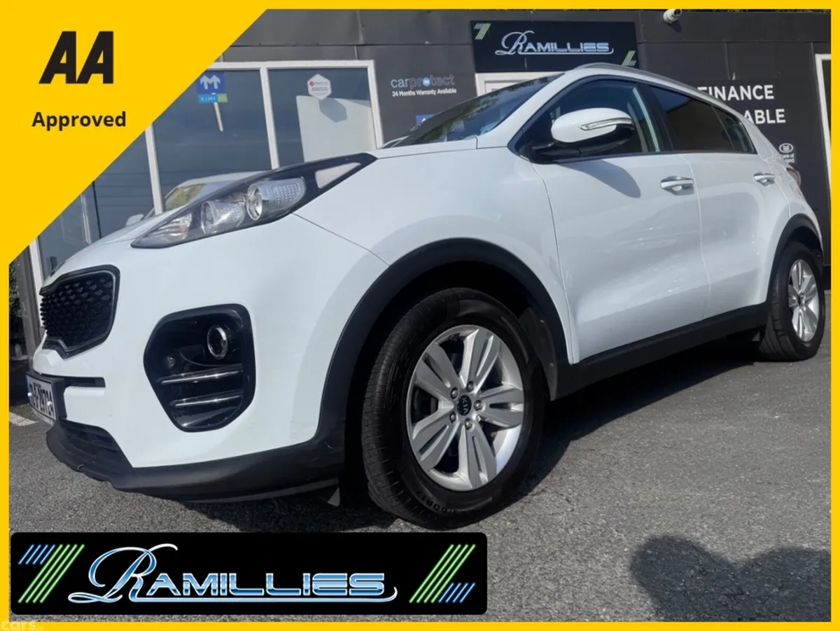 Kia Sportage Estate, Diesel, 2017, White