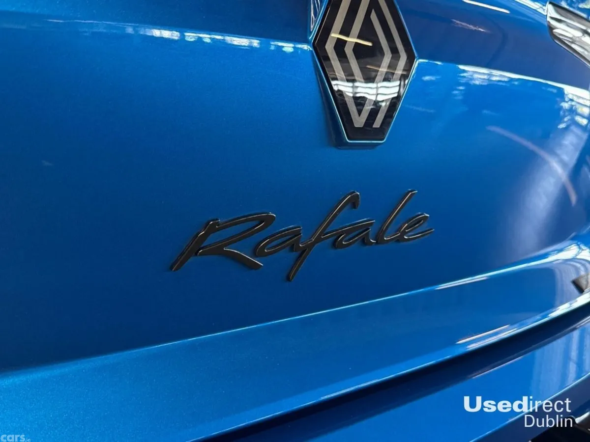 Renault Rafale Hatchback, Petrol Hybrid, 2024, Blue
