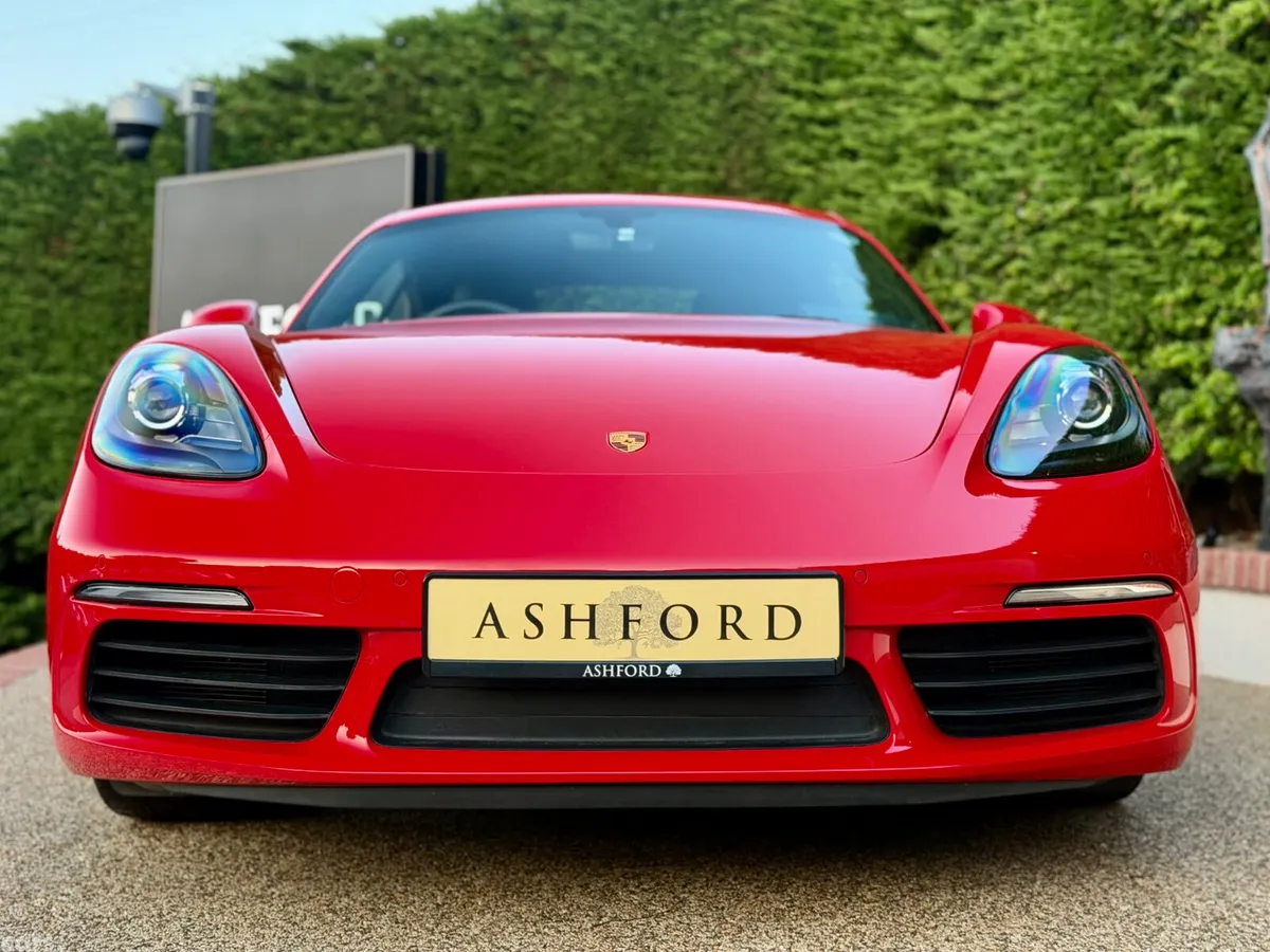 Porsche 718 Coupe, Petrol, 2023, Red