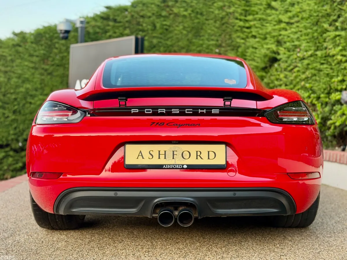 Porsche 718 Coupe, Petrol, 2023, Red