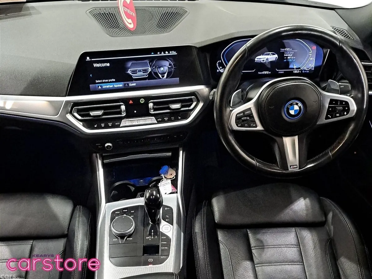 BMW 3-Series Saloon, Petrol Plug-in Hybrid, 2021, White