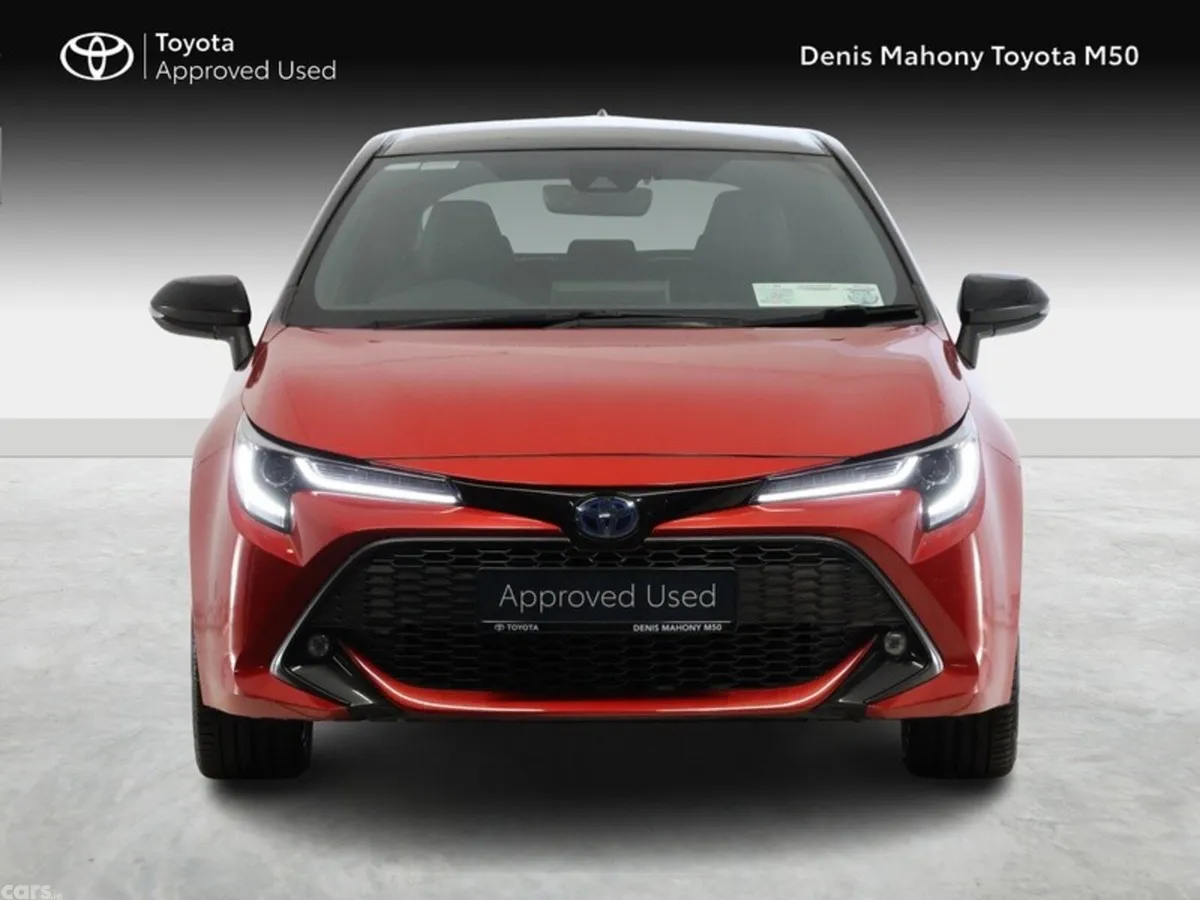 Toyota Corolla Hatchback, Petrol Hybrid, 2021, Red