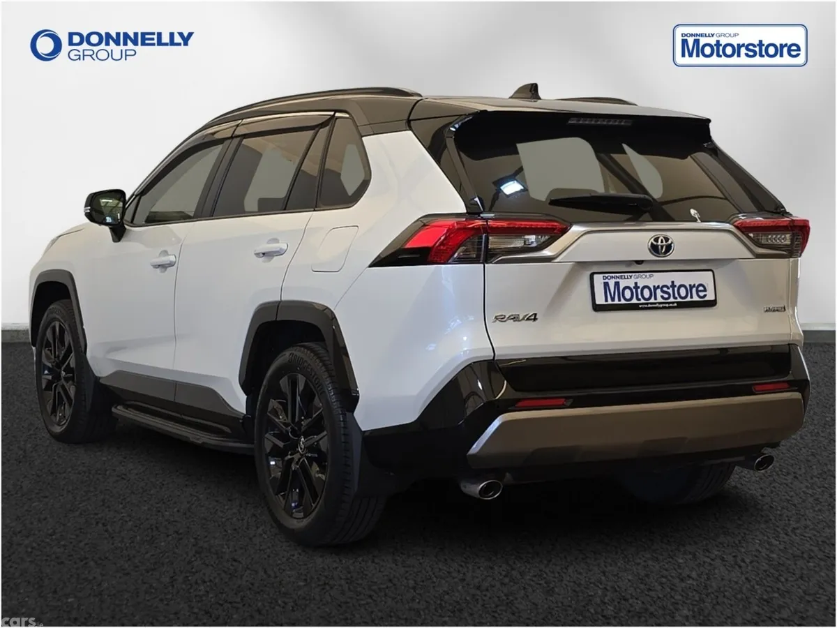 Toyota RAV4 Estate, Petrol Hybrid, 2023, White