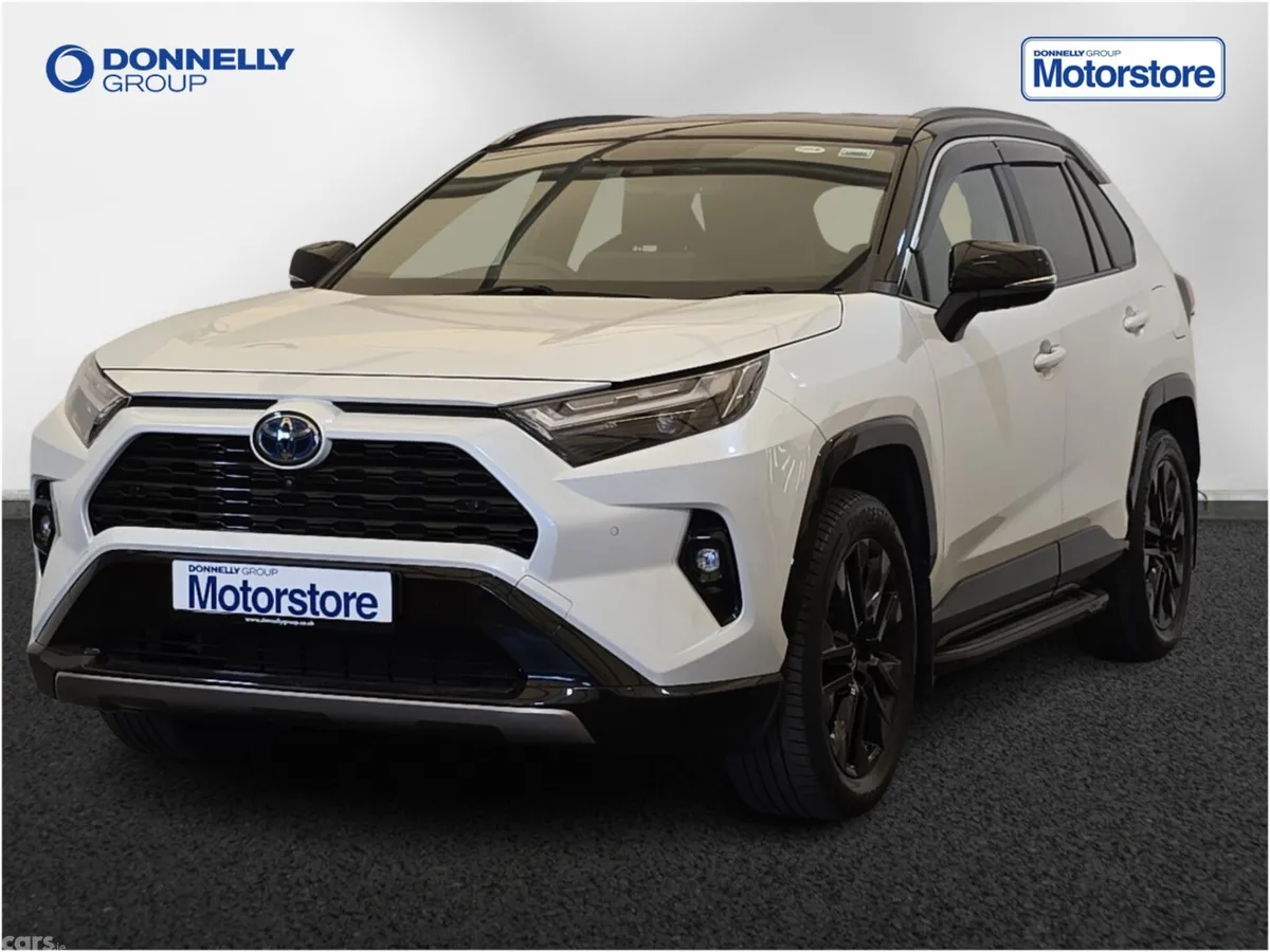 Toyota RAV4 Estate, Petrol Hybrid, 2023, White