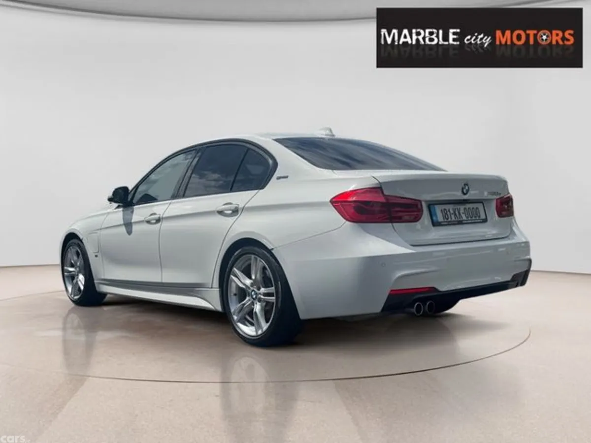 BMW 3-Series Saloon, Petrol Plug-in Hybrid, 2018, White